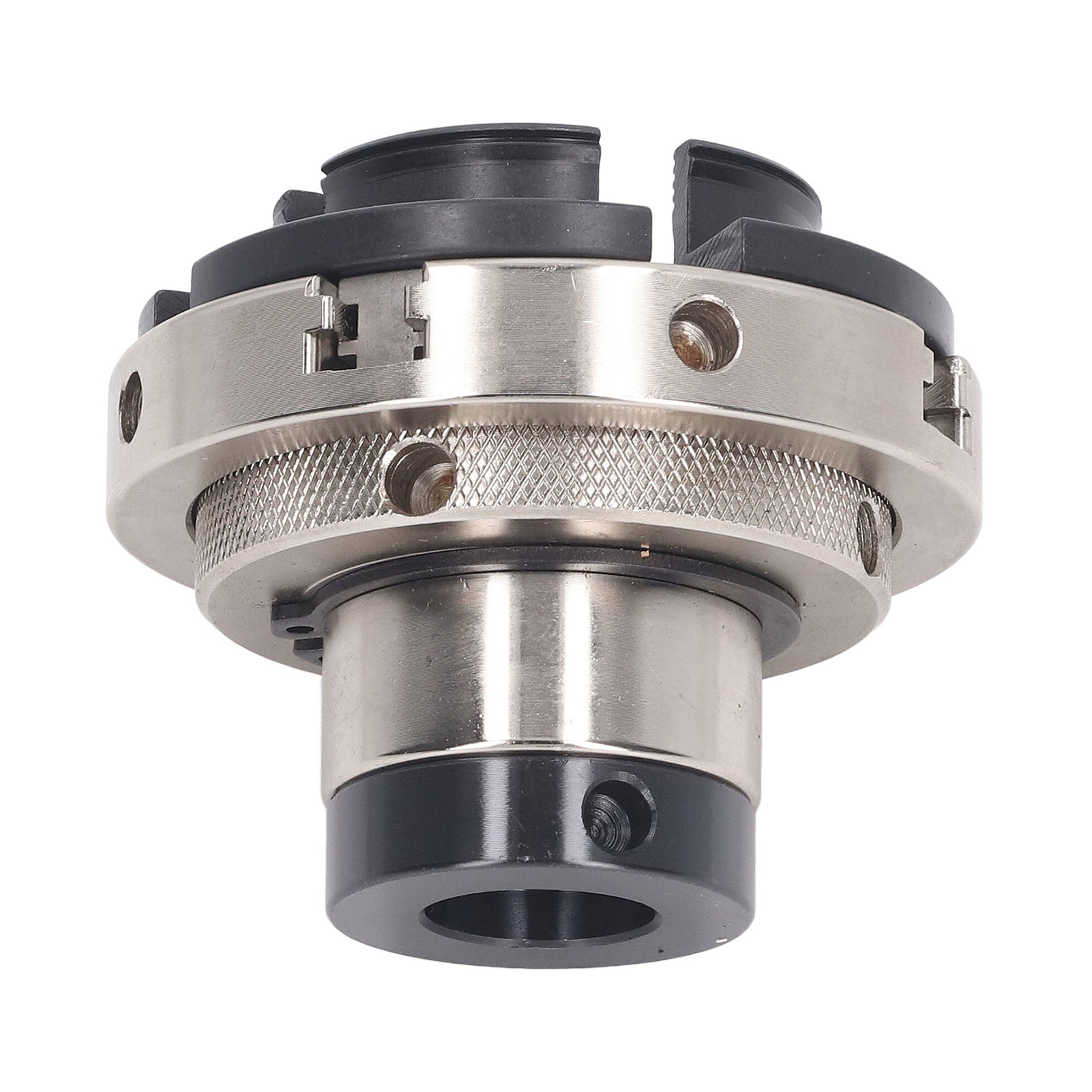 Lathe Chuck 4in CUG3418CC 4 Jaw 1INx8TPI Alloy Steel Clamping Chuck Accessory Set Kit