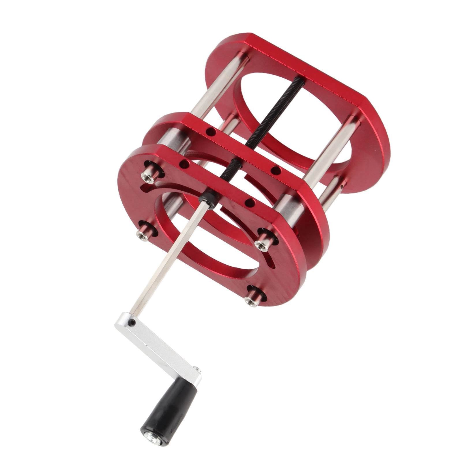 Router Lift Base Aluminum Alloy Stainless Steel 4 Jaw Clamping Router Table Lifting System Base