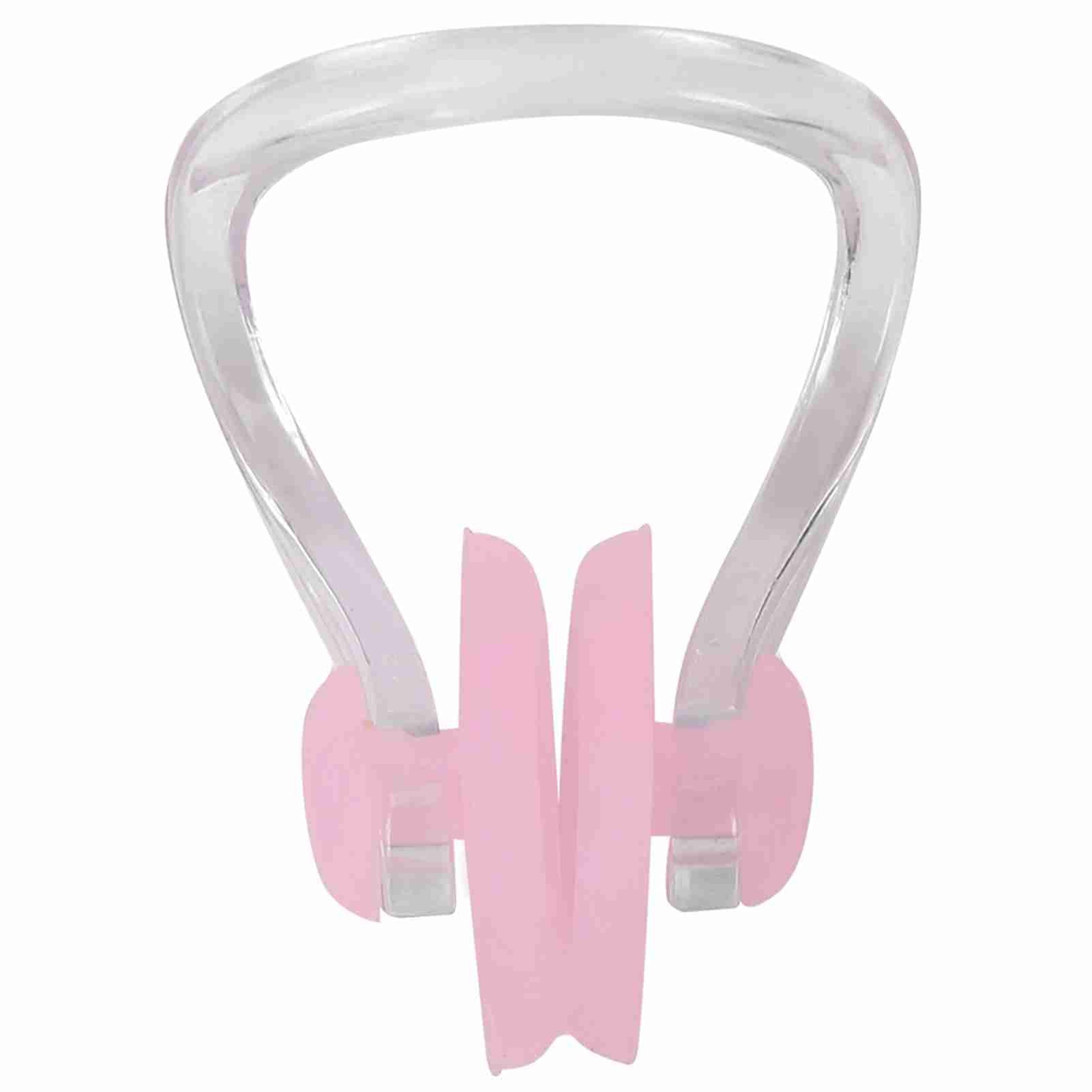 Waterproof Swimming Silicone Training Sport Protection Nose Clip(Pink)