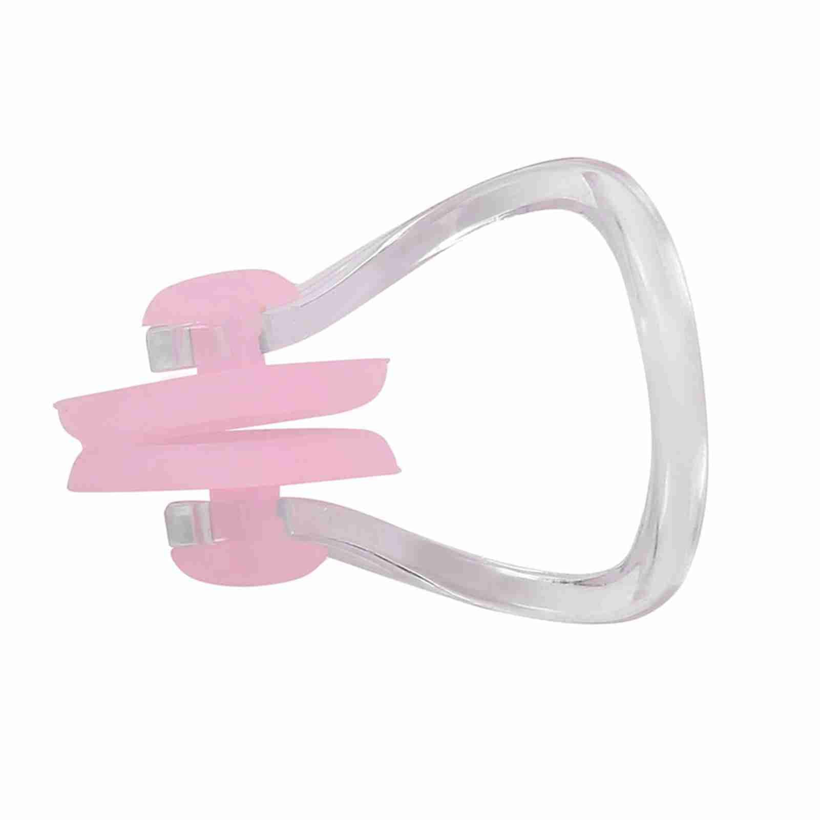 Waterproof Swimming Silicone Training Sport Protection Nose Clip(Pink)