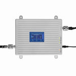 Mobile Signal Repeater LCD Display Wide Coverage 900/1800/2100MHz Tri Band Amplifier