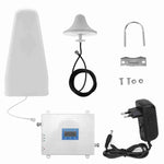 Mobile Signal Repeater LCD Display Wide Coverage 900/1800/2100MHz Tri Band Amplifier