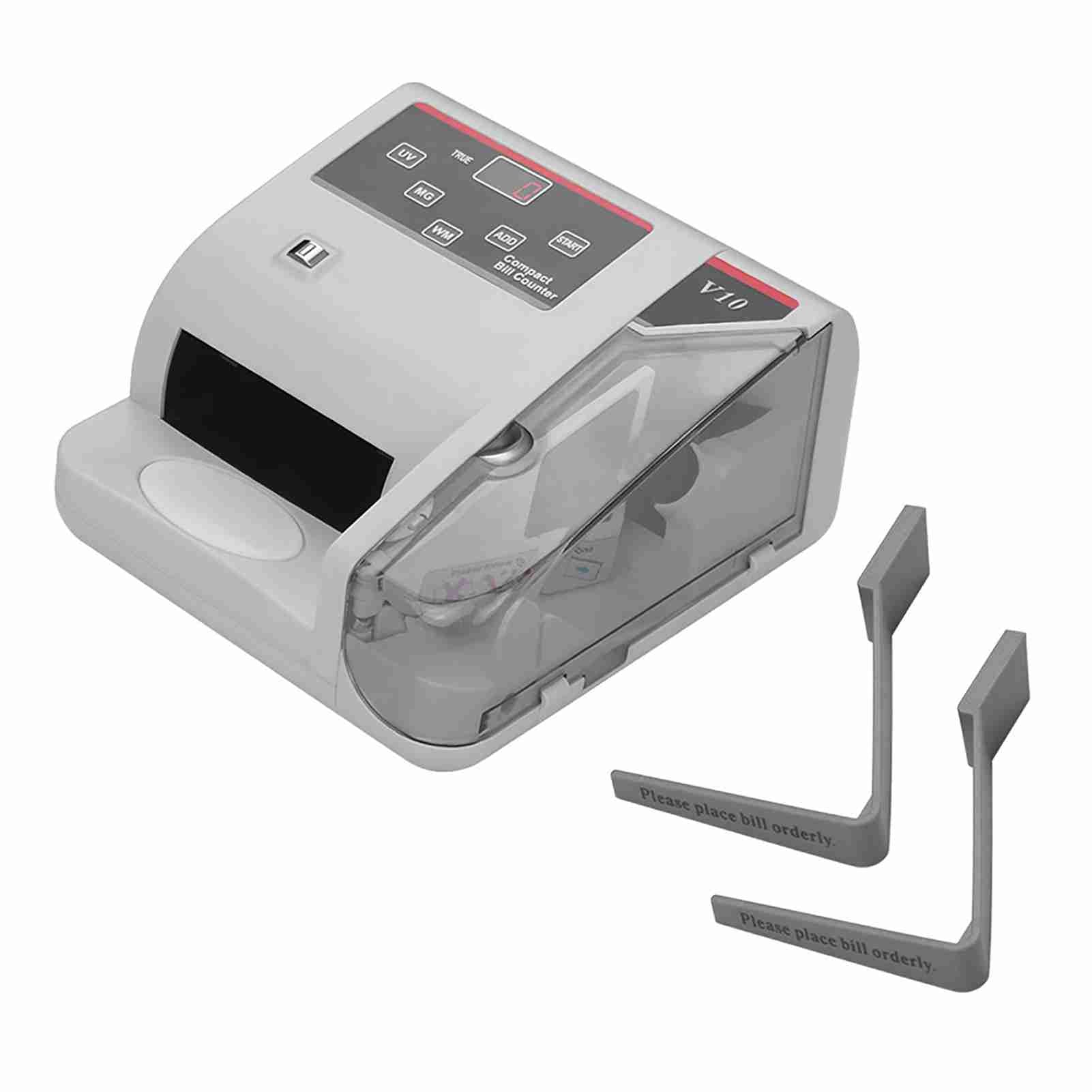 Portable Mini Money Counter 3 Digits LED Display Screen Bill Counting Machine with UV MG WM Detection