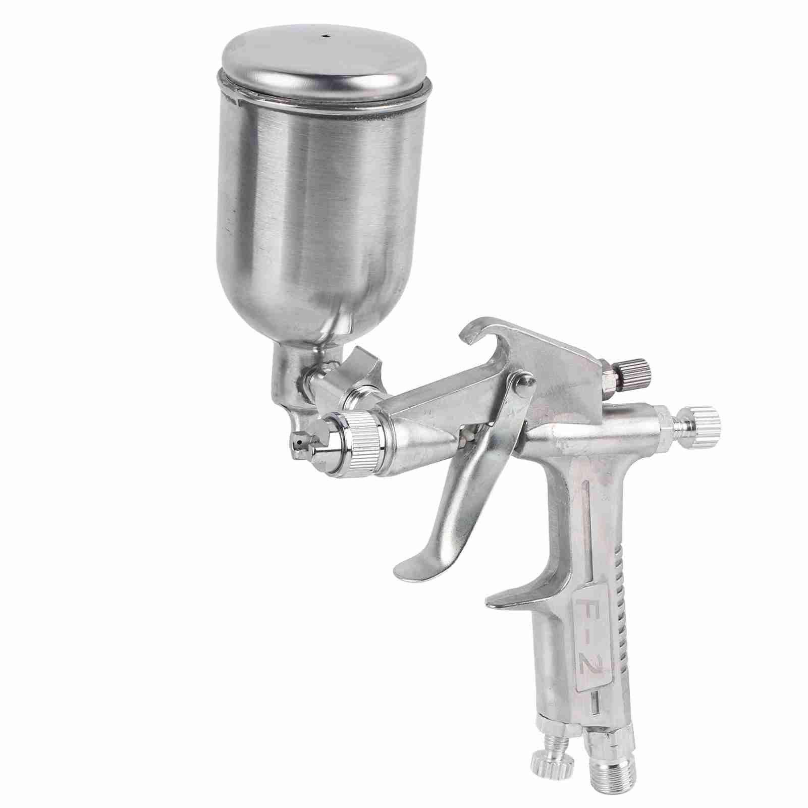 0.5mm Nozzle 125ml Gravity Feeding Mode Pneumatic Tool F-2 Air Paint Spray Gun