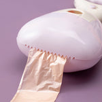 Pet Pooper Picker 10cm Diameter Ergonomic Handle Effort Saving Dog Pooper Scooper for Pets Cats Dogs Purple