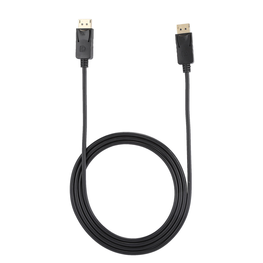 1.8M DisplayPort Cable DP to DP Interface Adapter Cable Black Cell Phone Accessories