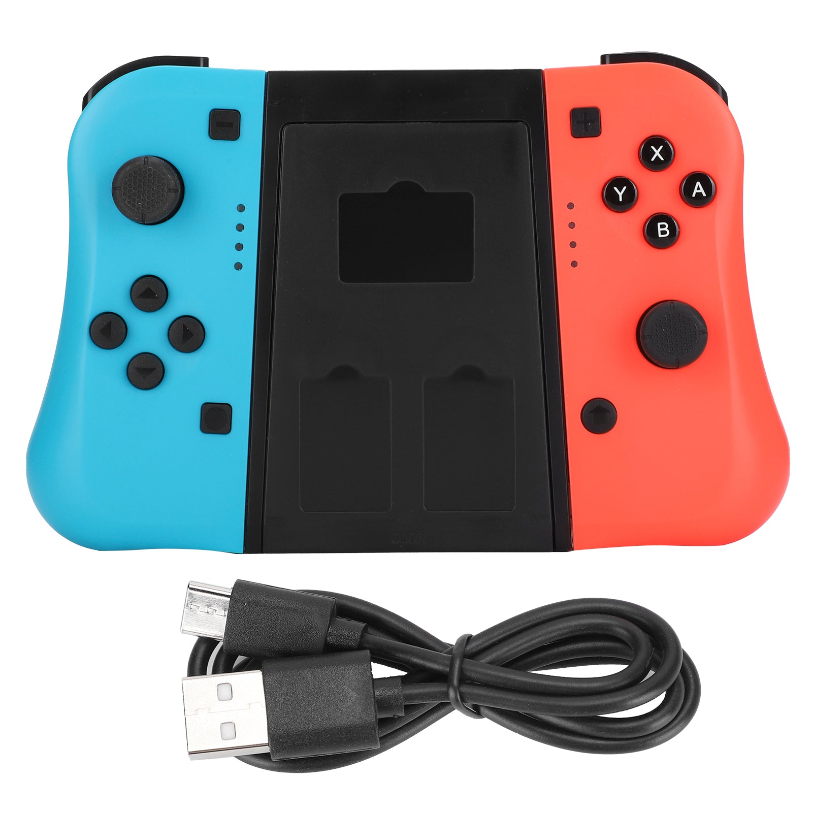 1 Pair Left Right Game Console Gamepad Controller Red Blue Game Controllers Replacement