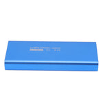MSATA to USB3.0 Enclosure Adapter Case 6Gbps Blue MSATA SSD Adapter for 30x30mm 50x30mm External SSD Hard Drive