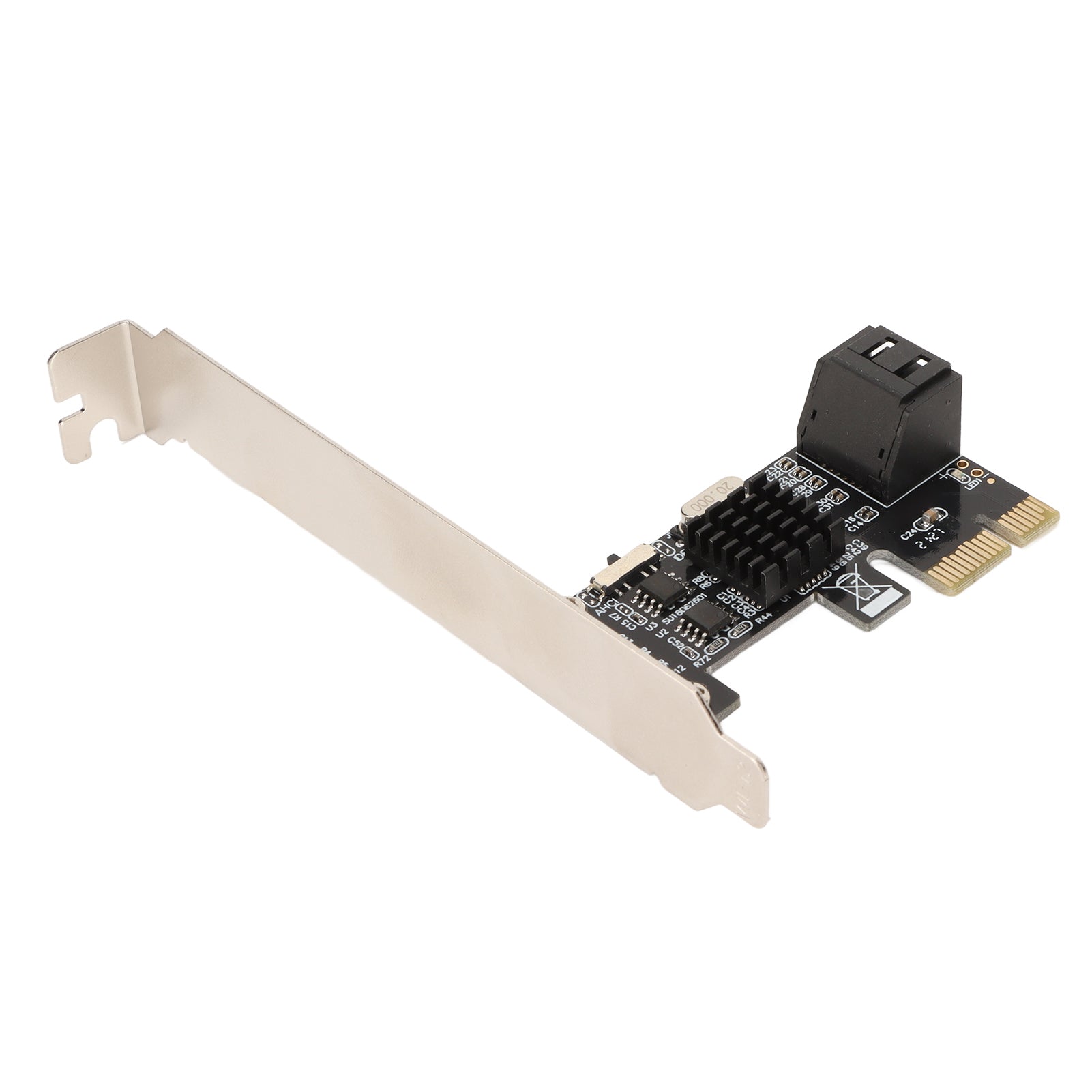 PCIE to SATA 3.0 Expansion Card 2 Port PCI Express 1X 4X 8X 16X Slot SATA Hard Drive Adapter Controller Expansion Board