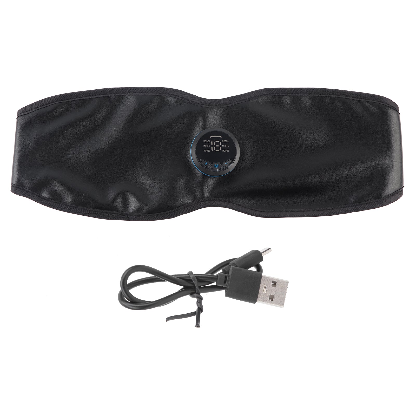 Abdominal Muscle Fitness Belt Trainer Waist Toning Trimmers EMS USB Exercise Accessories