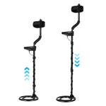 Metal Detectors for Adults Waterproof Professional Higher Accuracy Gold Detector with LCD Display 4 Mode All Metal Disc Notch Pinpoint Underground Treasure Finder Handheld Outdoor Treasure Hunt Gold Silver Copper