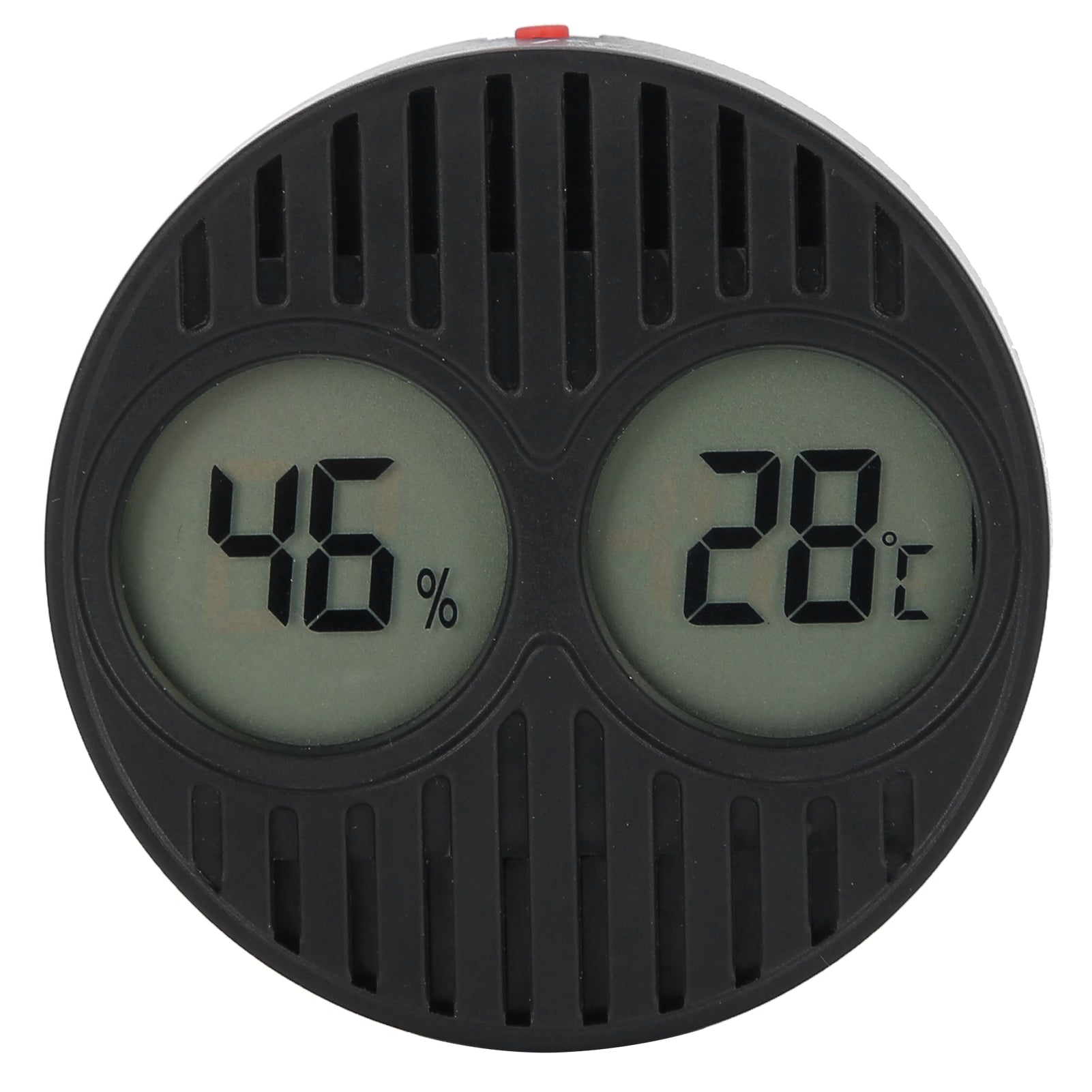 Round Hygrometer Thermometer ℃/℉ Digital Display High Accuracy Cigar Box Humidor Temperature Monitor