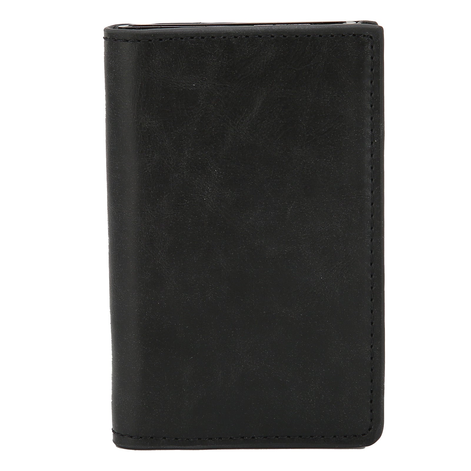 Stylish Simple Business Wallet Shielding Degaussing Credit Card Holder Money ClipBlack