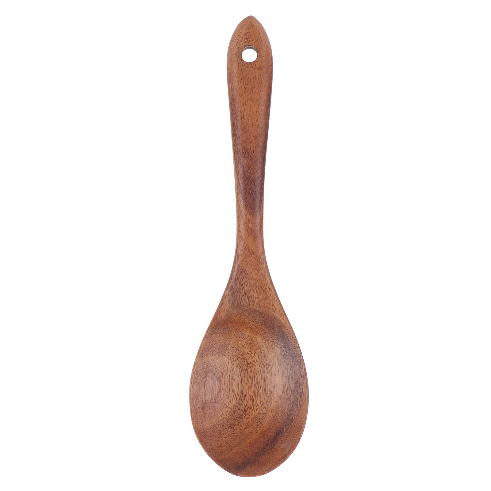 Teak Wood Tableware Food Grade Wooden Kitchen Restaurant Dining Tableware for SaladSpoon