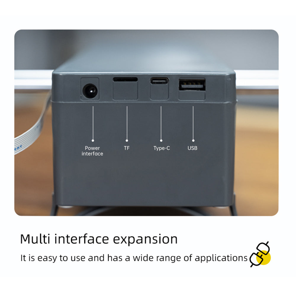 DAJA DJ7 Laser Engraver 5W  Semiconductor Laser Desktop Marking Machine with 150x150mm Work Area 0.01 Engraving Accuracy Eye Protective Shield Multifunctional Ports Suitable for Wood Leather Metal Kraft Paper Plastics Ceramics