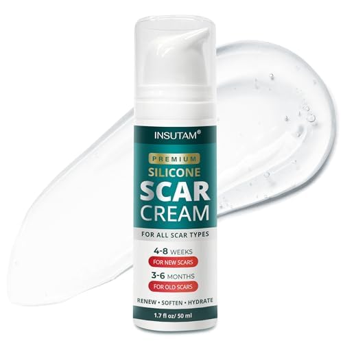 silicone gel for Skin marks: 100% premium quality Silicone for Children Adults or Sensitive Skin (White)