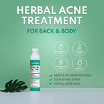 Adellina Back blemish Spray, Body blemish care with Salicylic Acid, Tea Tree Oil & Niacinamide, 4 oz