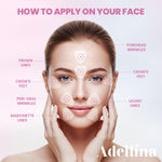 Forehead and Facial fine line Patches: smoothing Care Patches Overnight - Facial Patche for Forehead, Smile Line, Under Eye, 144 Count(Pack of 1))