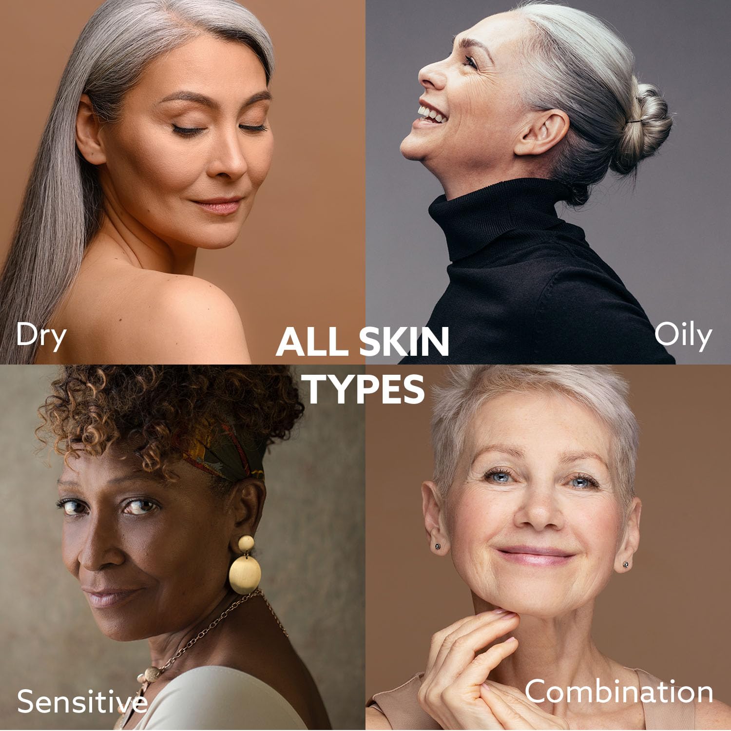 ANSDUR Super Vitamin C Serum for Women over 70: Hyaluronic Acid Serum for Face, skin tone corrector and fine line Reduction - Lifting, Smoothing, Moisturizing, All in One Skin Care Formula, 1 fl oz