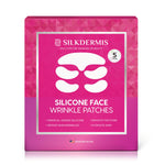 SILKDERMIS Silicone Face Patches 5pcs- Reusable Under Eye and Smile Line Patches Forehead fine line Patches 5pcs
