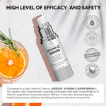 ANSDUR Super Vitamin C Serum for Women over 70: Hyaluronic Acid Serum for Face, skin tone corrector and fine line Reduction - Lifting, Smoothing, Moisturizing, All in One Skin Care Formula, 1 fl oz