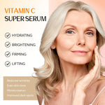 ANSDUR Super Vitamin C Serum for Women over 70: Hyaluronic Acid Serum for Face, skin tone corrector and fine line Reduction - Lifting, Smoothing, Moisturizing, All in One Skin Care Formula, 1 fl oz
