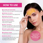 SILKDERMIS smoothing Facial Patches overnight- Forehead fine line care 122 pcs