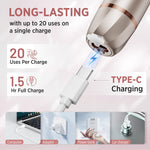 Orchrose Electric Razor for Women Body: Rechargeable Painless Electric Shaver for Bikini Face Body Legs Underarms - Portable for Travel