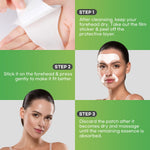 SILKDERMIS Forehead fine line Patches 12Pcs with Smile Line Patches 24Pcs with Aloe, Collagen, Vitamin E, Forehead fine line care and Smile Lines care