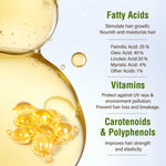 Vafee Hair Vitamins Capsules for Women: Vitamin A E Hair Oil Conditioner for Damaged Dry Frizzy Hair - Batana Oil for Haircare Enthusiasts