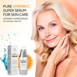ANSDUR Super Vitamin C Serum for Women over 70: Hyaluronic Acid Serum for Face, skin tone corrector and fine line Reduction - Lifting, Smoothing, Moisturizing, All in One Skin Care Formula, 1 fl oz