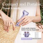 Orchrose Electric Razor for Women Body: Rechargeable Painless Electric Shaver for Bikini Face Body Legs Underarms - 3-in-1 Blade and Rotary Shaving Head (Purpl)