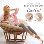 PEDIGOO Toe Spacer for Women 2pc, Non-Slip Toe Spacer, Hallux Valgus Relief for Day/Night Support (Beige)