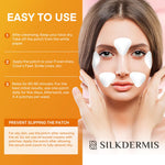 SILKDERMIS Forehead fine line Patches with Triangle: For Smile Line and Under-smoothing with Aloe, Collagen, Vitamin E 112pcs