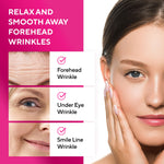 SILKDERMIS Silicone Face Patches 5pcs- Reusable Under Eye and Smile Line Patches Forehead fine line Patches 5pcs