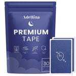 Adellina Dream Mouth Sleep Tape — Premium Soft Micropore, Large (30 Tapes)