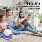 TIOUPI Cat Pheromones Calming Diffuser: Premium Cat Calming Diffuser - cat Calming pheromone Diffuser - cat pheromone Diffuser - cat Diffuser Calming - pheromone Diffuser to Calm Cats, 2 Pack