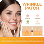 SILKDERMIS Forehead fine line Patches with Triangle: For Smile Line and Under-smoothing with Aloe, Collagen, Vitamin E 112pcs