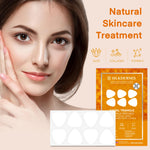 SILKDERMIS Forehead fine line Patches with Triangle: For Smile Line and Under-smoothing with Aloe, Collagen, Vitamin E 112pcs