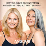 ANSDUR Super Vitamin C Serum for Women over 70: Hyaluronic Acid Serum for Face, skin tone corrector and fine line Reduction - Lifting, Smoothing, Moisturizing, All in One Skin Care Formula, 1 fl oz
