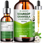 Soursop Bitters Extract Liquid Oil : Graviola Soursop Extract- Organic for Cell Support and Regeneration- Soursop Tincture Edible 2 fl oz, 60ml