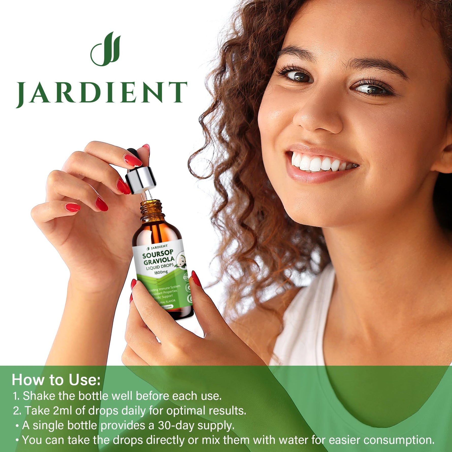 Soursop Bitters Extract Liquid Oil : Graviola Soursop Extract- Organic for Cell Support and Regeneration- Soursop Tincture Edible 2 fl oz, 60ml