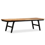 vidaXL TV Stand Reclaimed Teak 110x35x30 cm