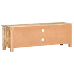 vidaXL TV Cabinet 120x30x40 cm Rough Mango Wood
