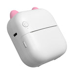 Mini Thermal Printer Multifunction Portable Sticker Maker Instant Photo Inkless Printing Support BT Connection for Smartphone with 9 Paper Rolls 57mm + 5 Self-Adhesive Paper Rolls Compatible with iOS Android System for Picture Receipt Memo Note Label Chil