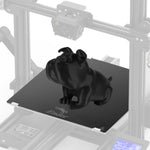 Creality Upgraded PEI Coated Glass Plate Printing Platform Build Plate 235x235mm (9.3x9.3in) for Ender-3 V2/3 Pro / Ender-5 Pro/3 S1 Pro Series Printers