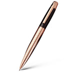 Retractable Twist Metal Ballpoint Pen Black Ink Medium Point 1.0mm  Writing Metal Ball Point Pen for School Business Office