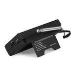 VBESTLIFE Portable Mini Radios FM/MW/SW Receiver w/ Digital Alarm Clock FM Radio Receiver Black