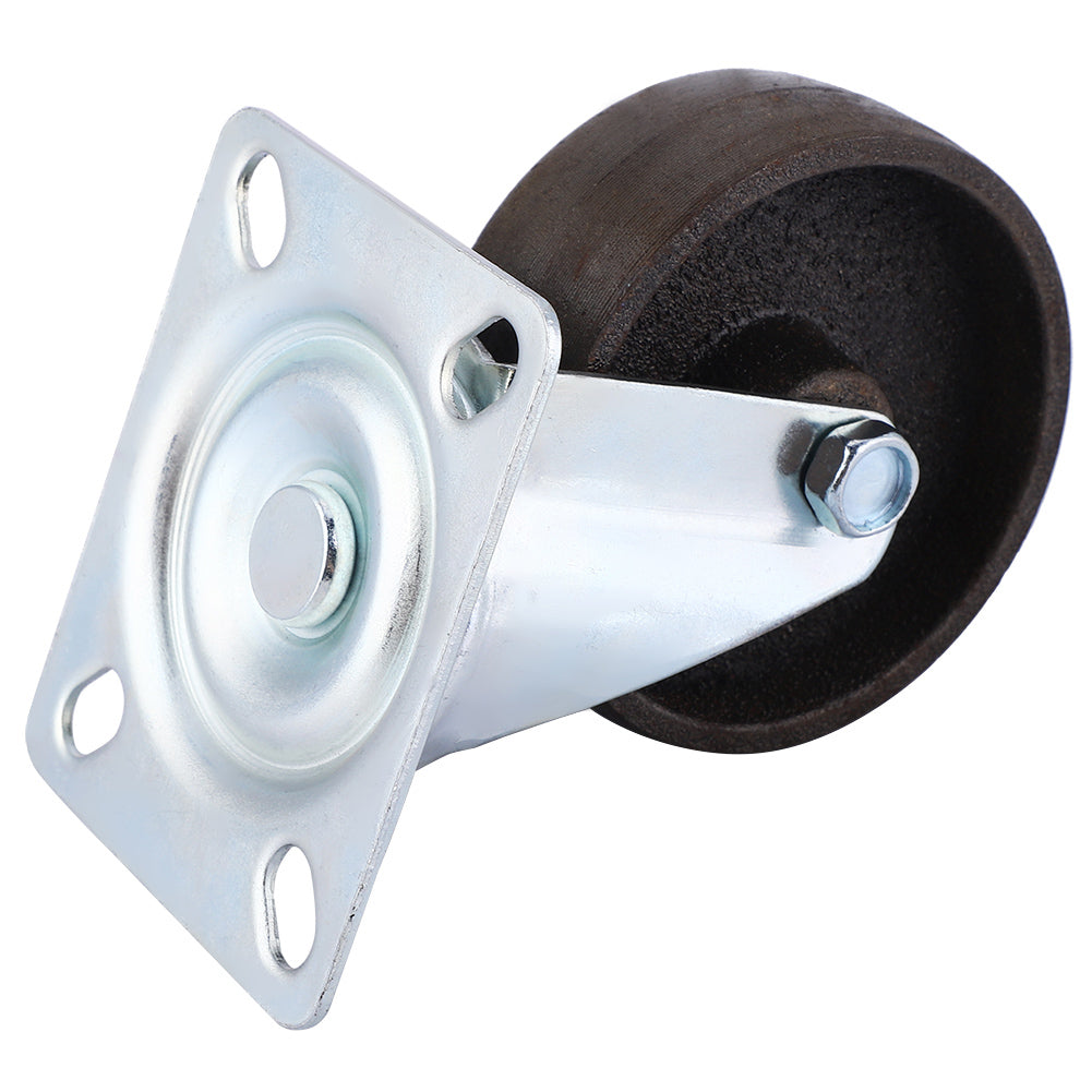 4pcs 3inch Steel Swivel Wheels Caster Casters Wheel 360 Rotation
