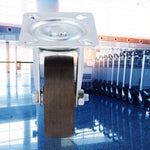 4pcs 3inch Steel Swivel Wheels Caster Casters Wheel 360 Rotation